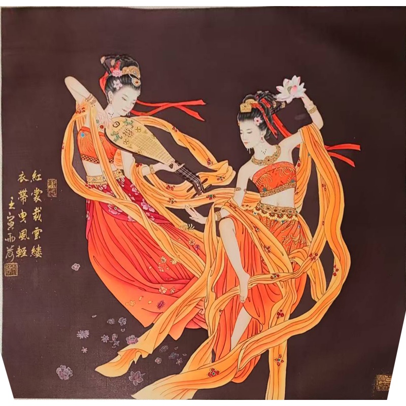 红衣舞女图AE0677