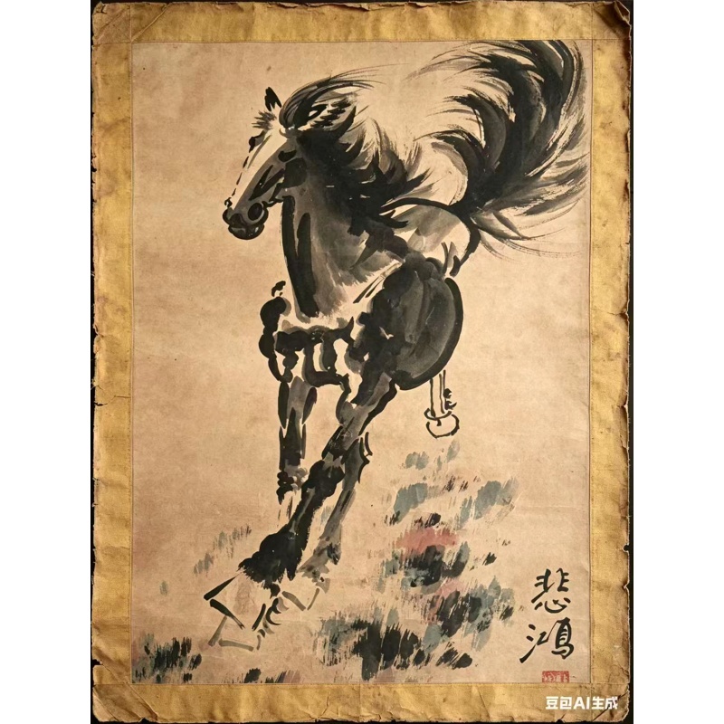 奔马图AB1928