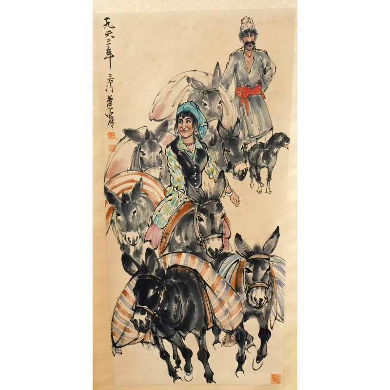 送粮图AB1967