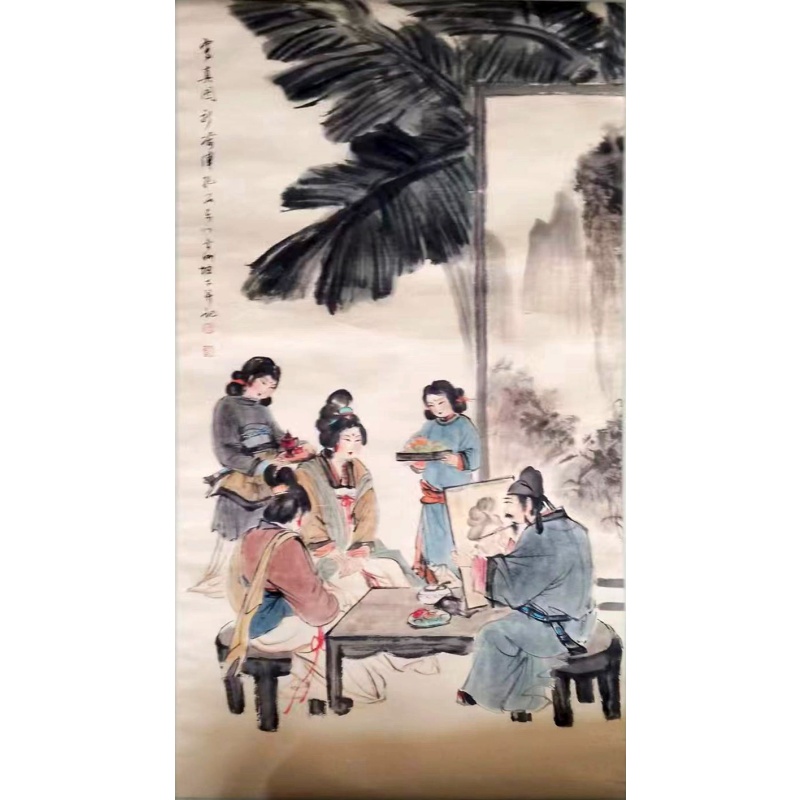 仕女图AB2092