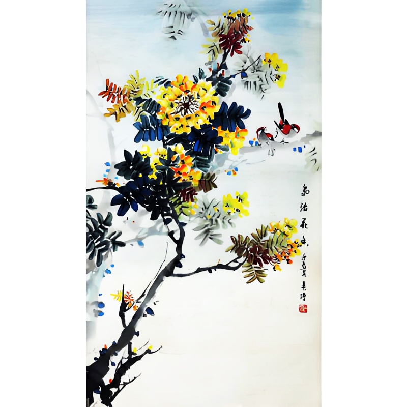 鸟语花香AB01507