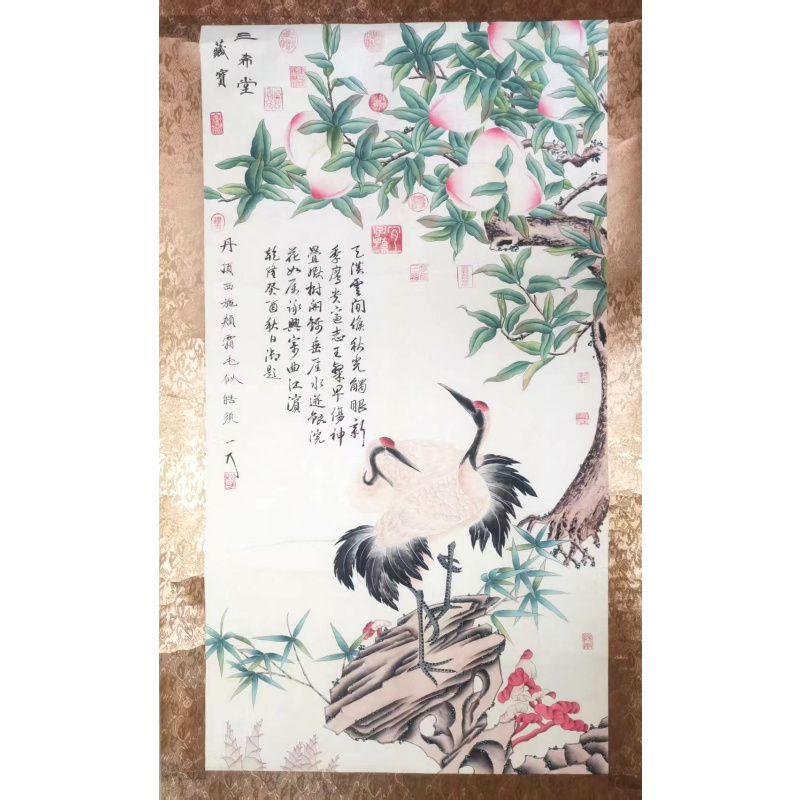桃鹤图AC1481
