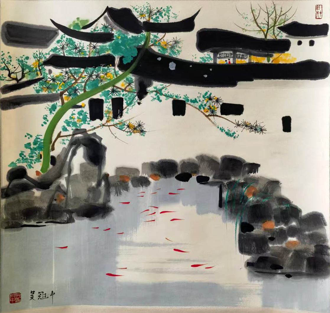 江南水乡AB01504