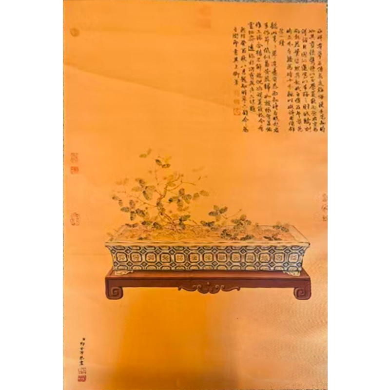 朝臣郎世宁藏品花草虫AC1630