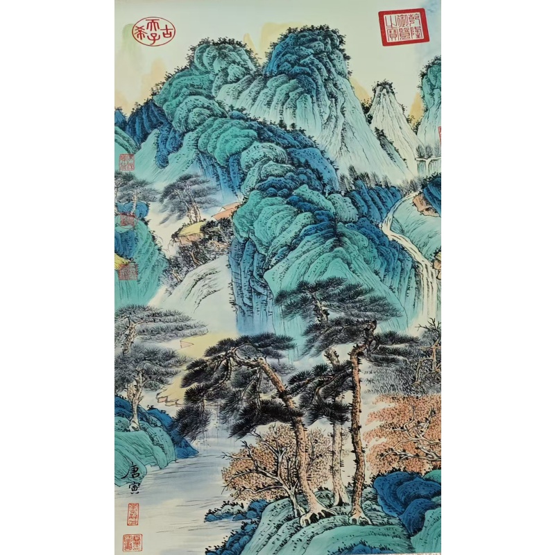 唐寅山水画AC1706