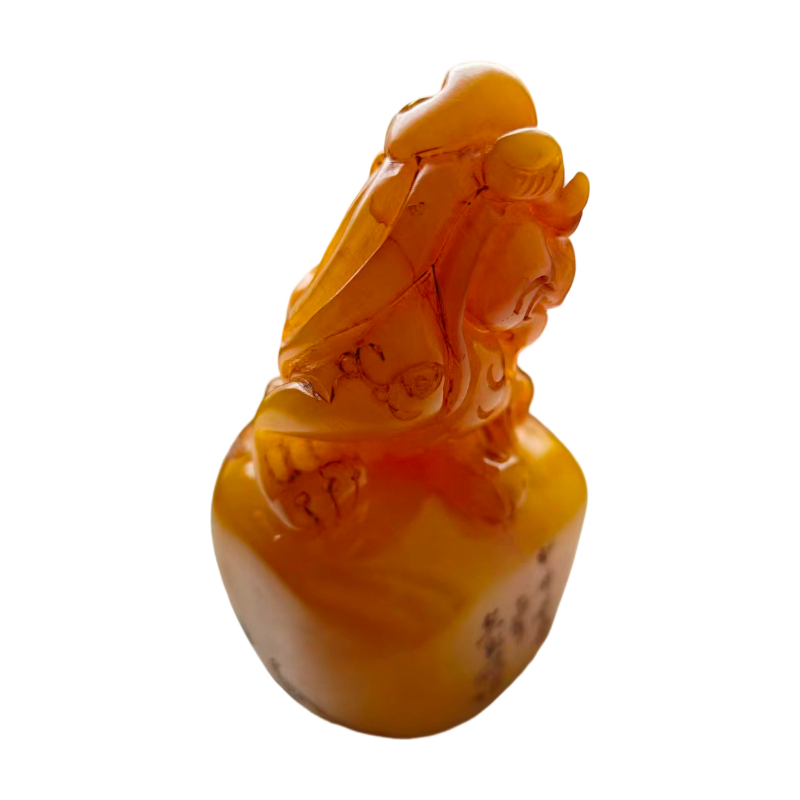田黄石貔貅印章AC1668