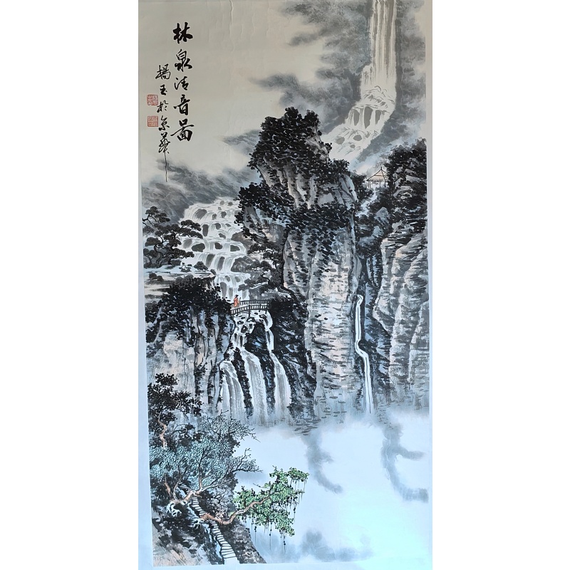 林泉清音图AB2348