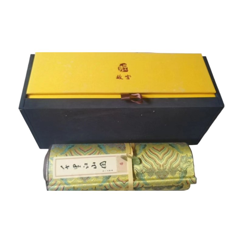 故宫江山图金箔画AC1693