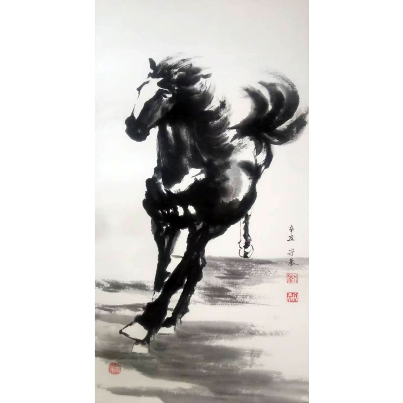 奔马画AB2408