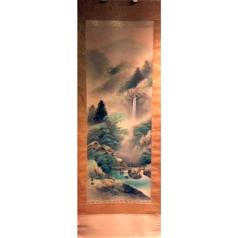溪水隐居图AG1003