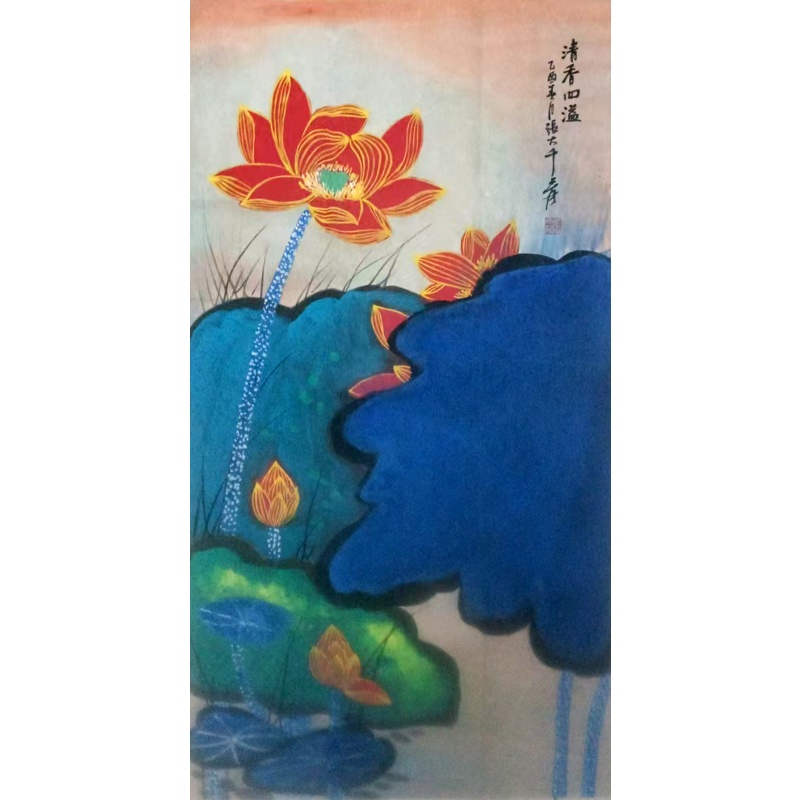 荷花图AE0713