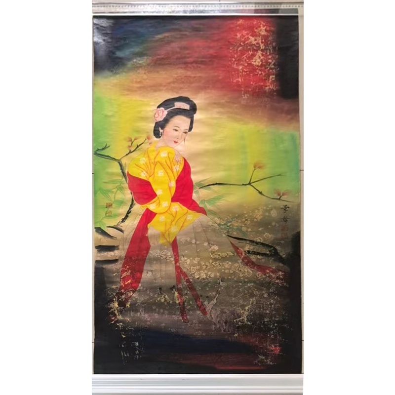 红色美女图AK0678