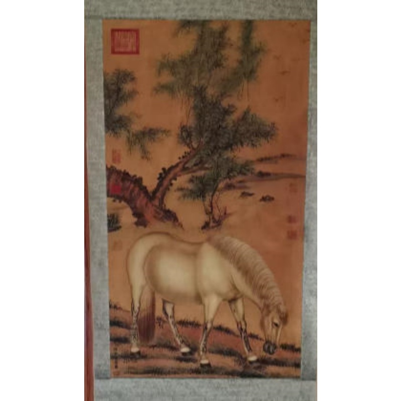 骏马图AB2479