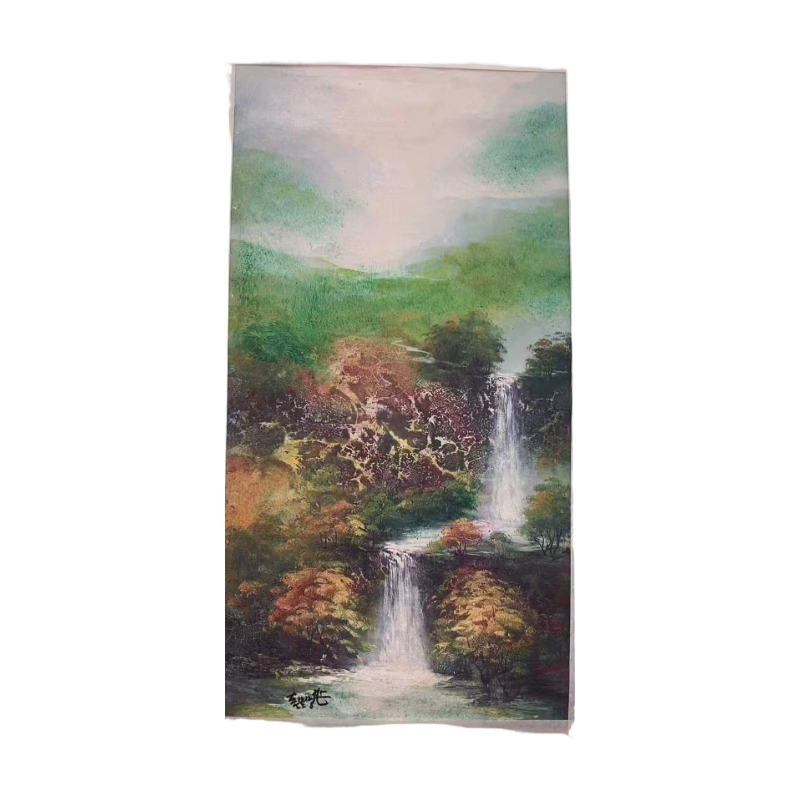 抽象山水油画AC1018