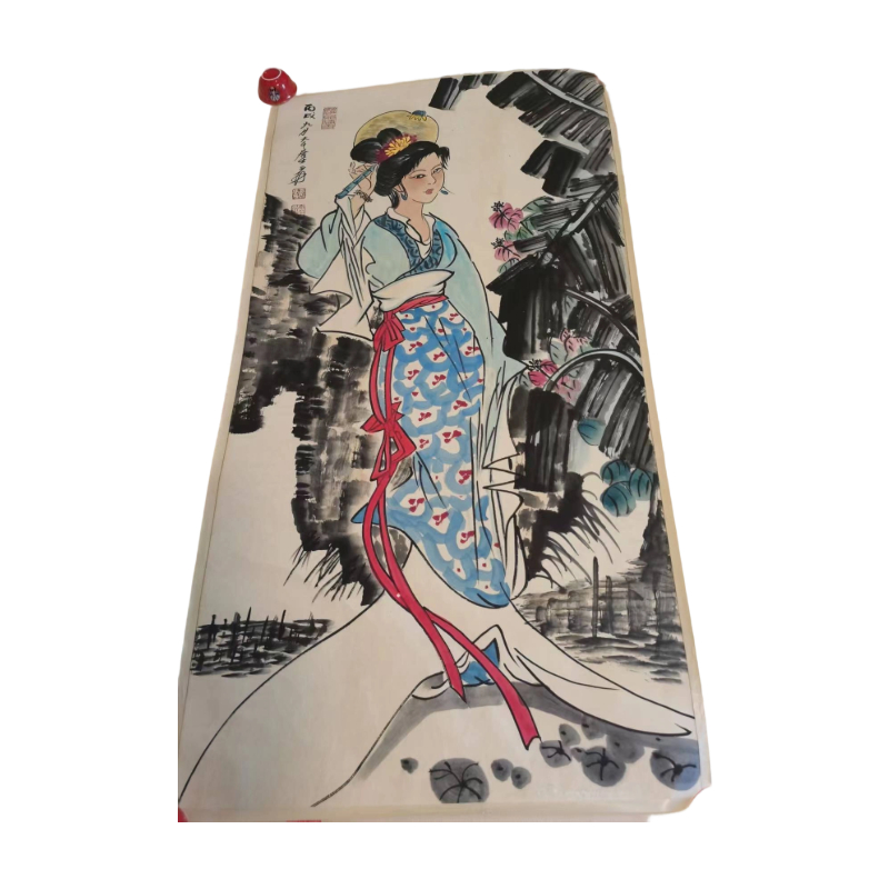 芭蕉仕女图AC1145