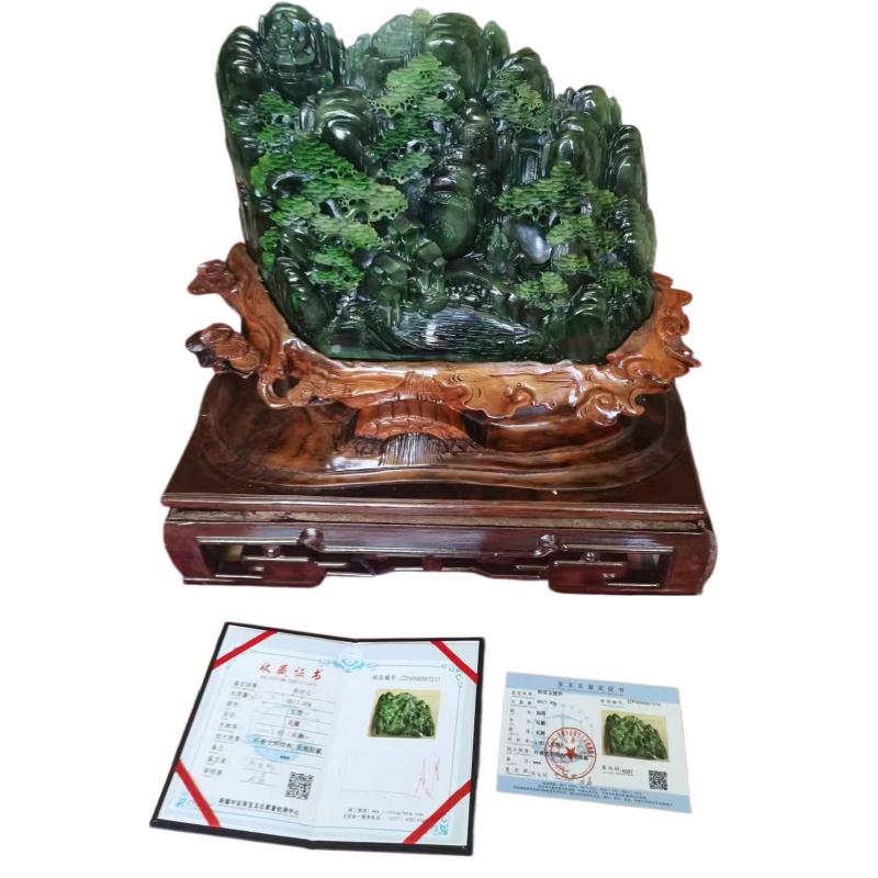 和田玉摆件AG1057