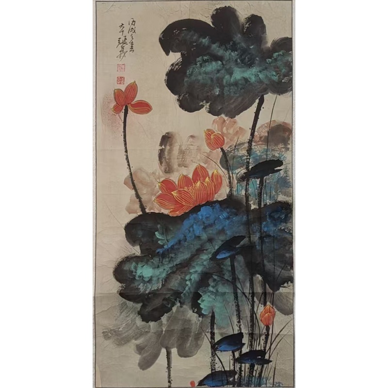 泼墨苻花AB01532