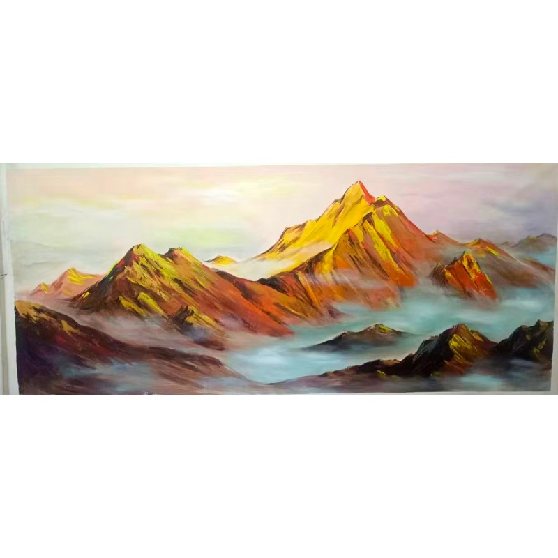 日照金山油画AB2740