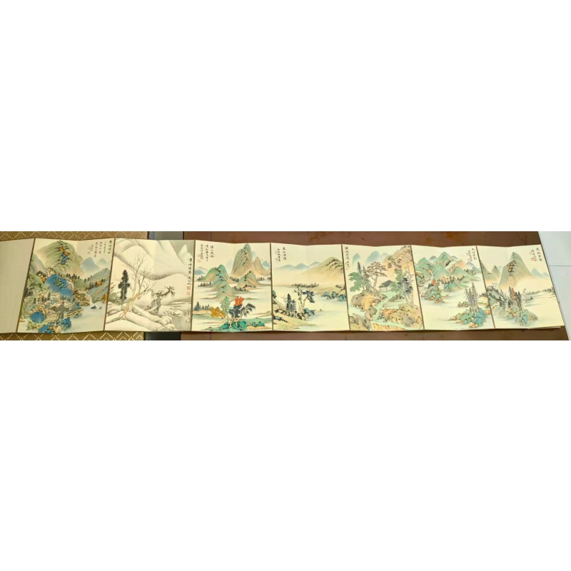 吴湖帆山水精品画册AB2754