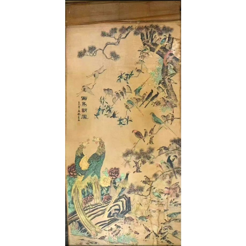 林良款百鸟朝凤AB2827