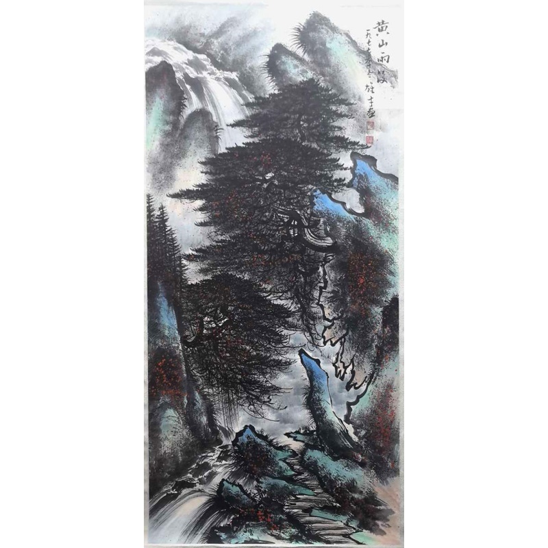 黄山雨后AB2772
