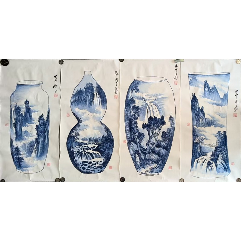 青花瓶AB01567