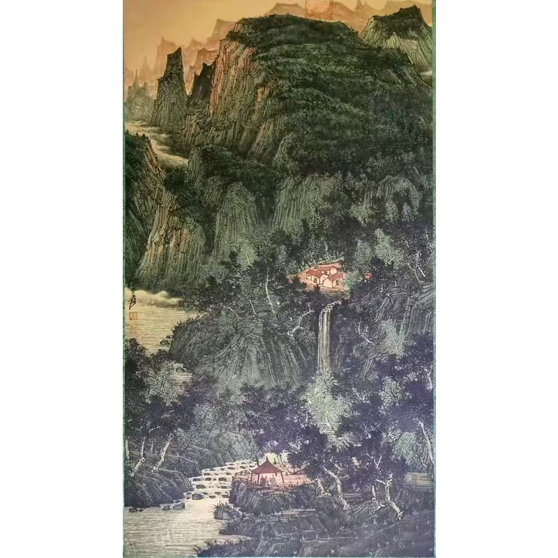 青山绿水画AC1442