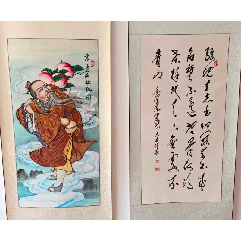 东方朔偷桃图AK1088