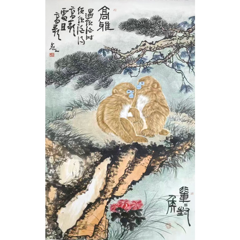 双猴图AC1583