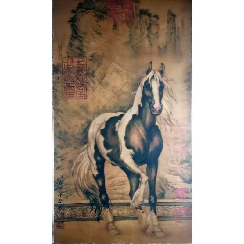 骏马图AB3026