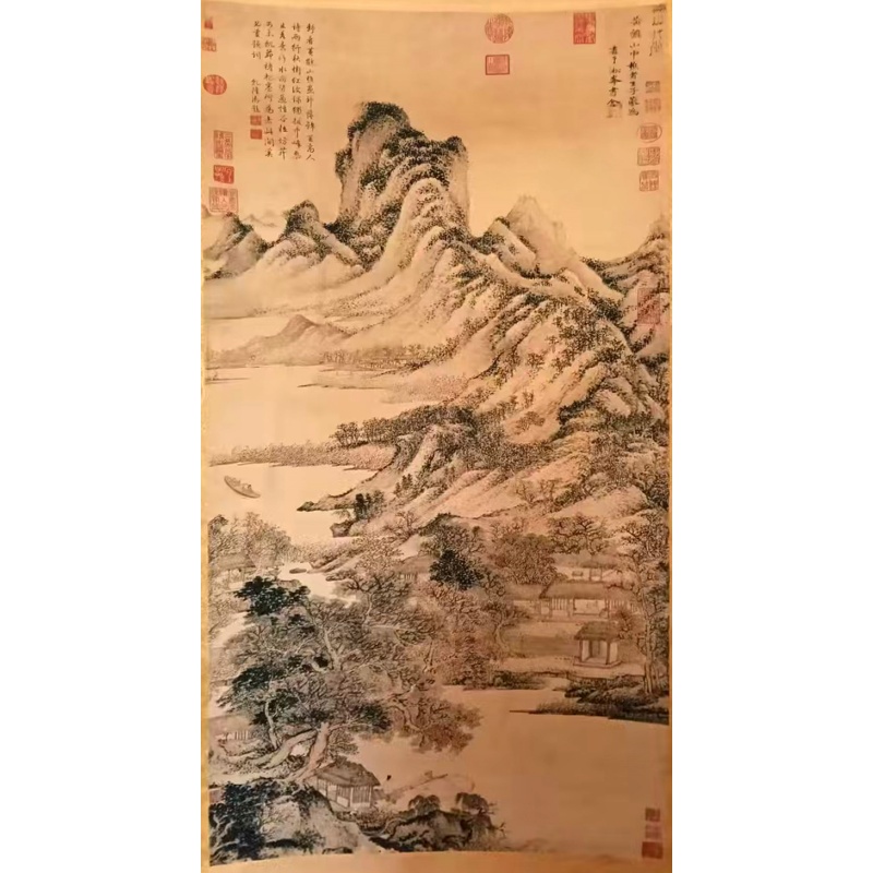 秋山草堂图AG1246