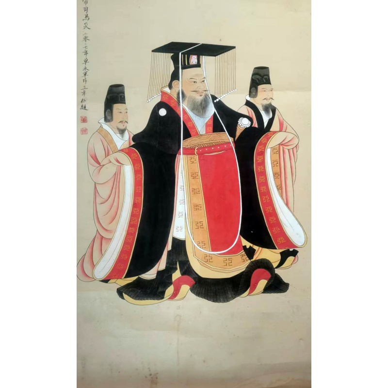 晋武帝司马炎像AC1596