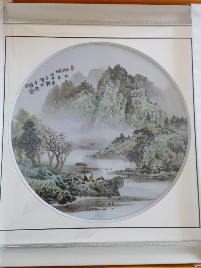 瓷板画