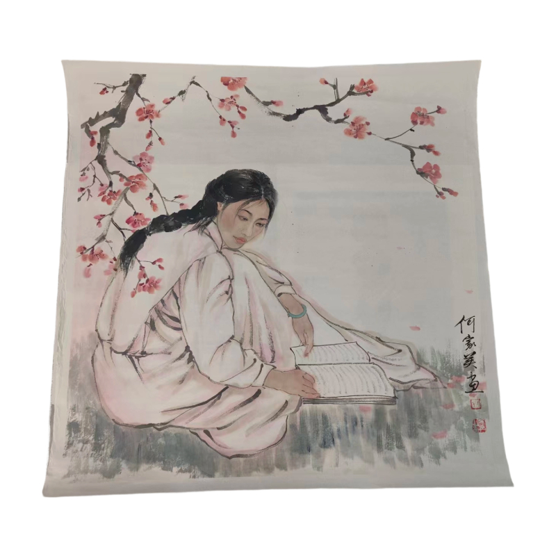 梅下读书仕女AC1793