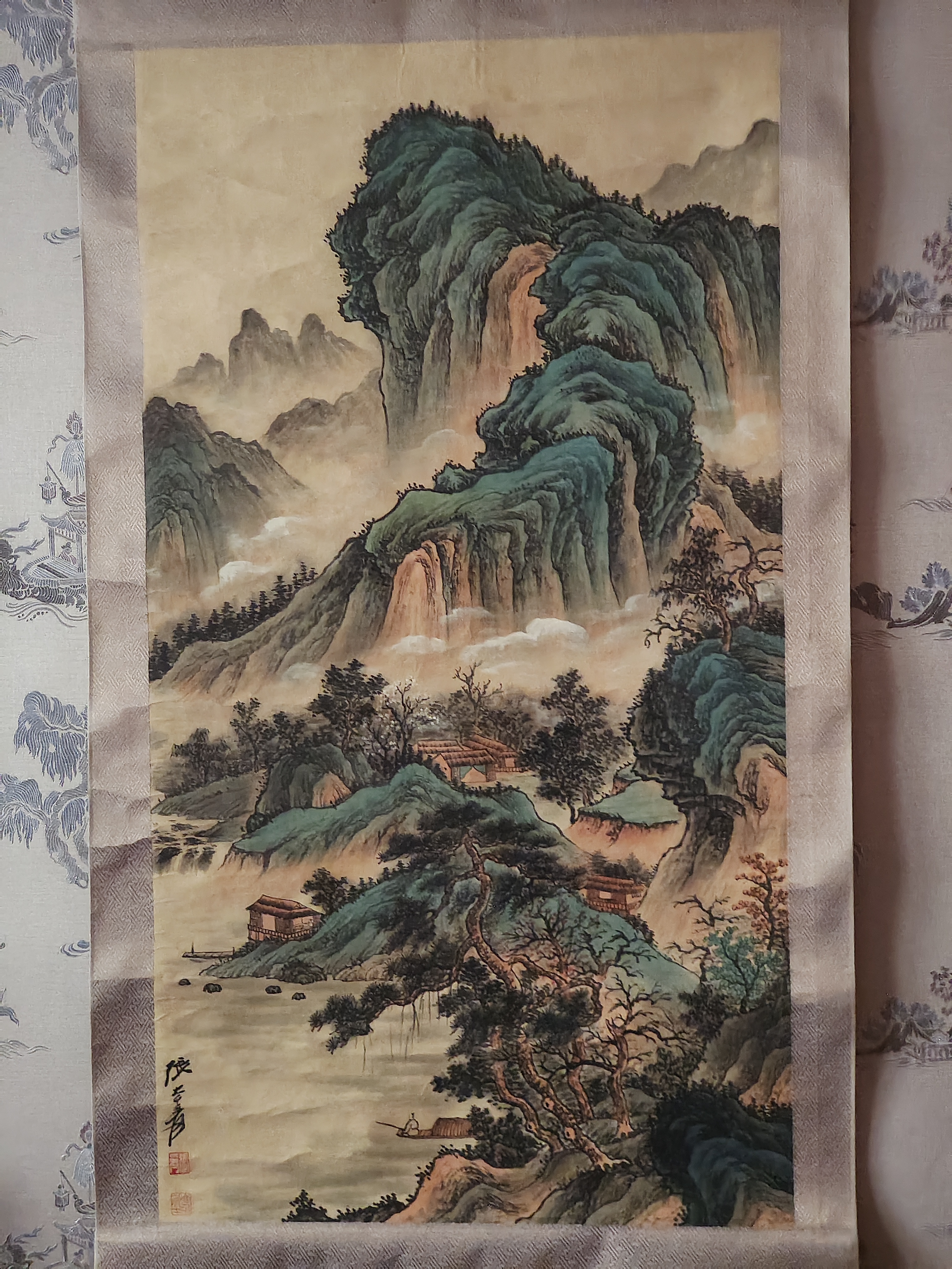 张大千作品