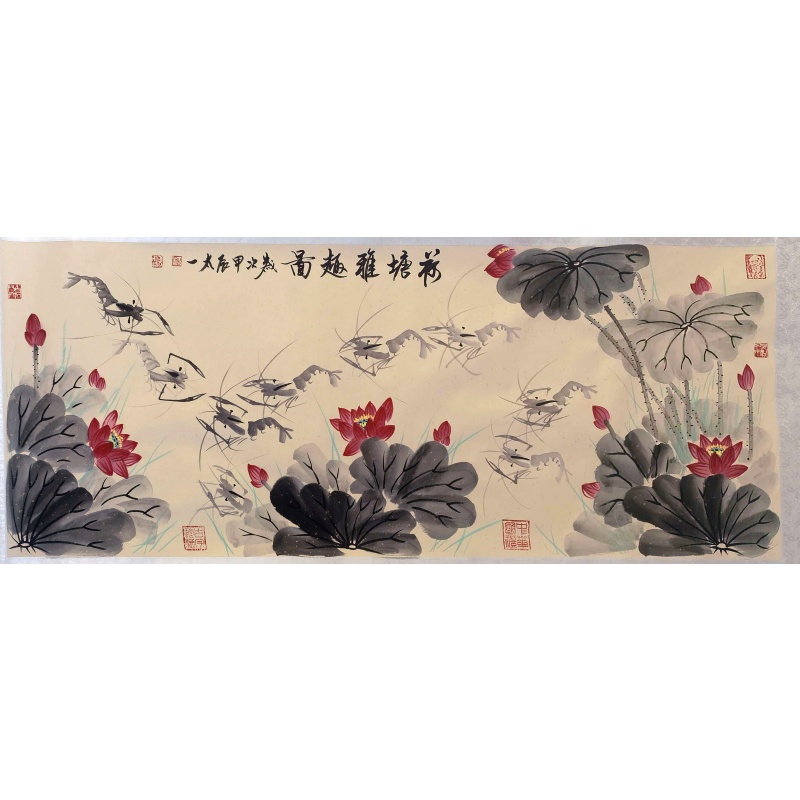 荷塘雅趣图AK1123