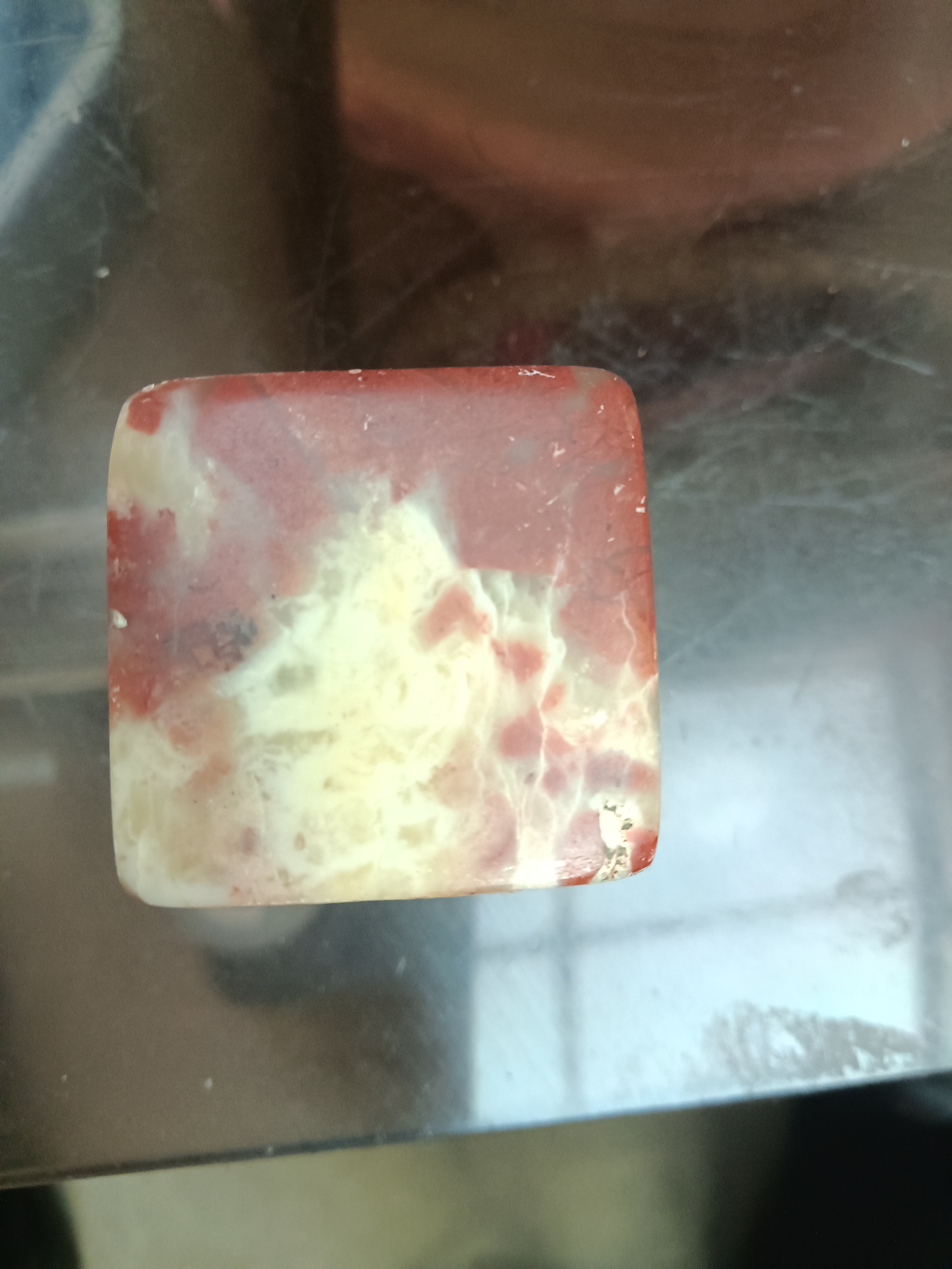 鸡血石印章