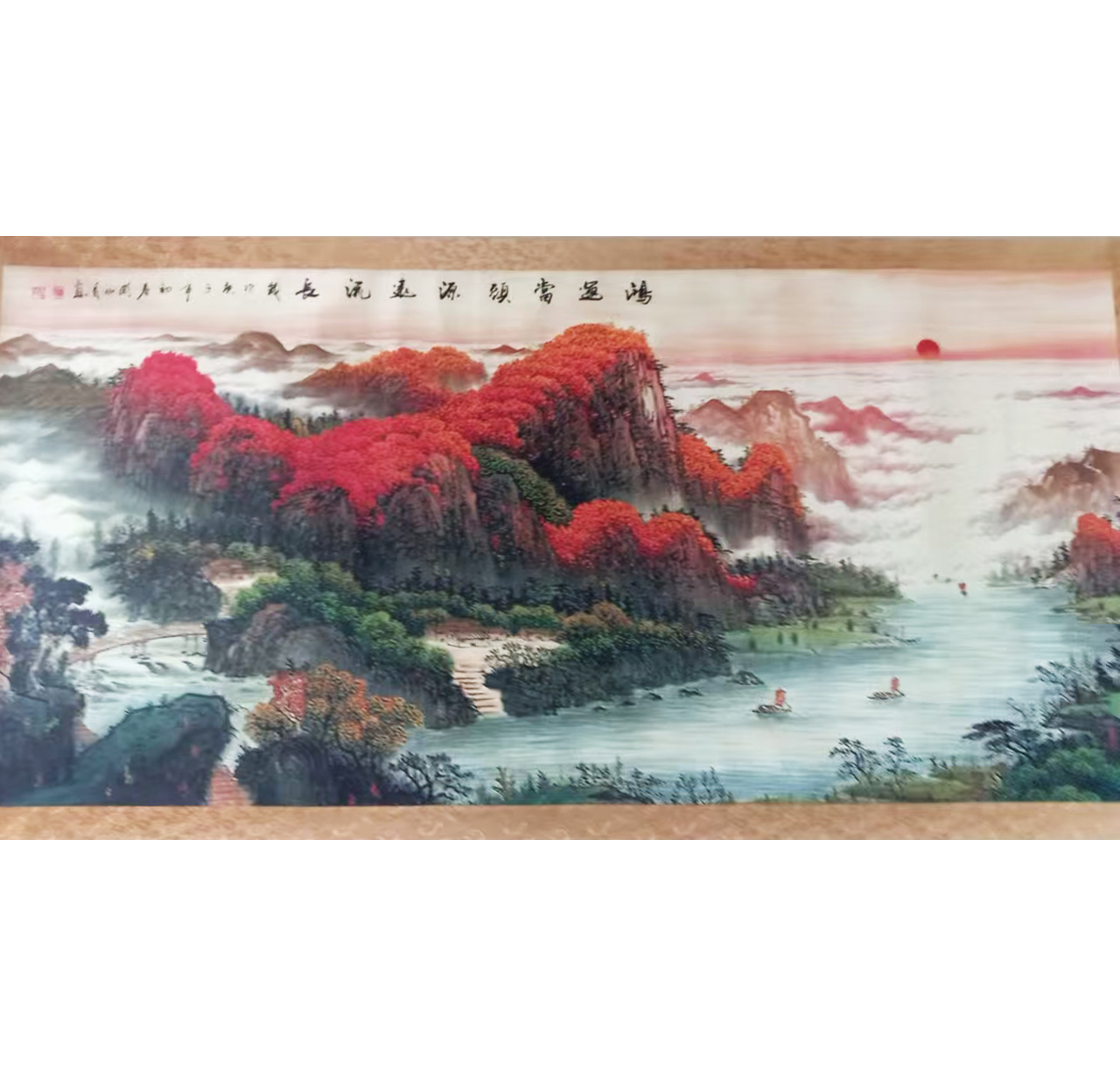 徐悲鸿六马图AD7013