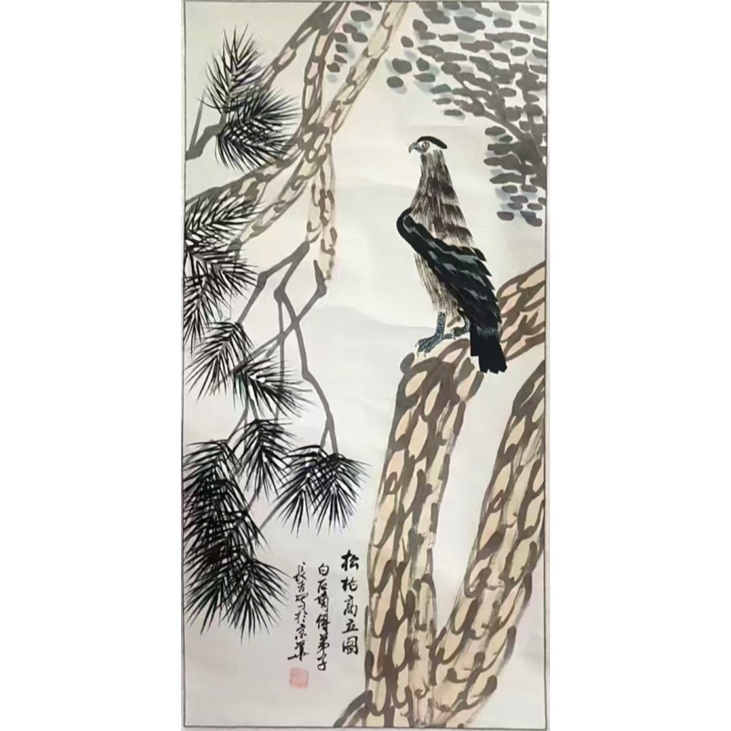 松柏高立图AG1356