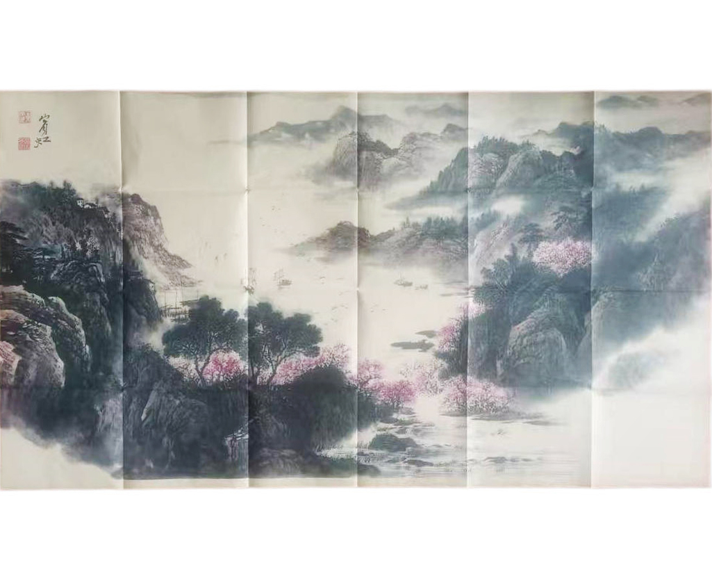 黄宾虹 山水AD7036