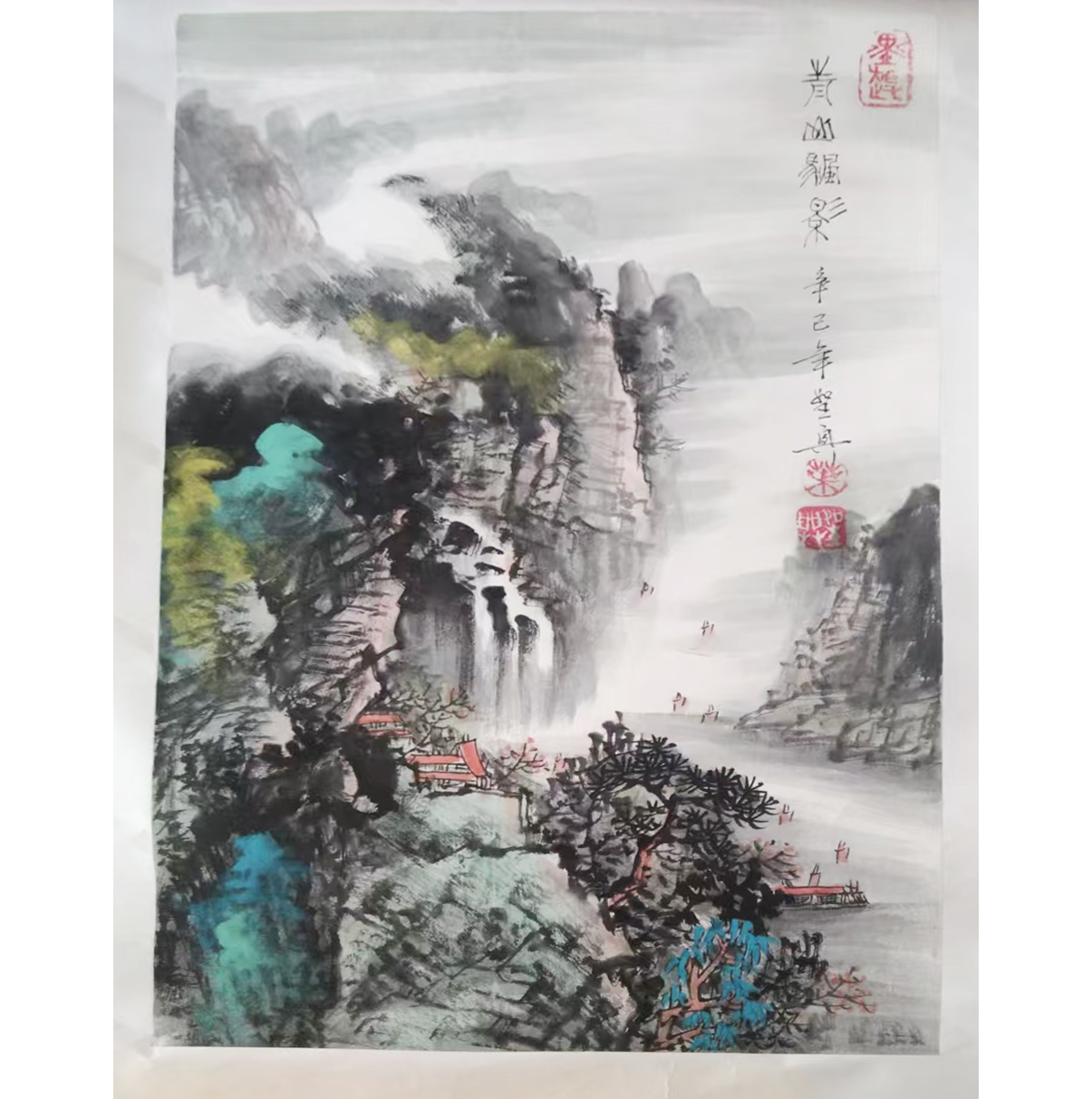 青山独影 叶圣兴AD7085