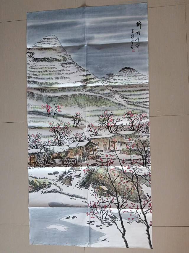 鄉村雪霁AE1235