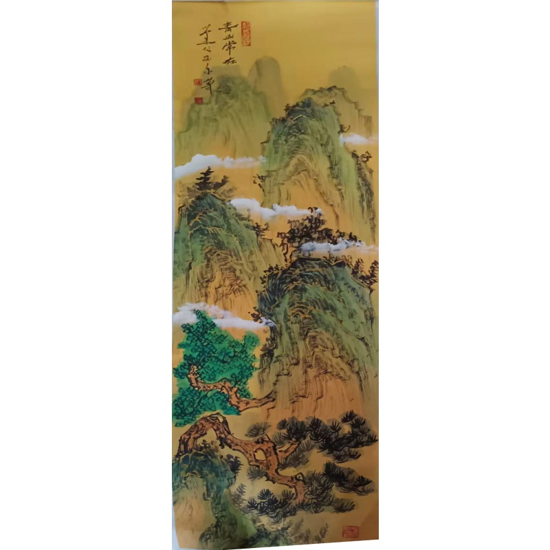 泥金青山绿水AK1179