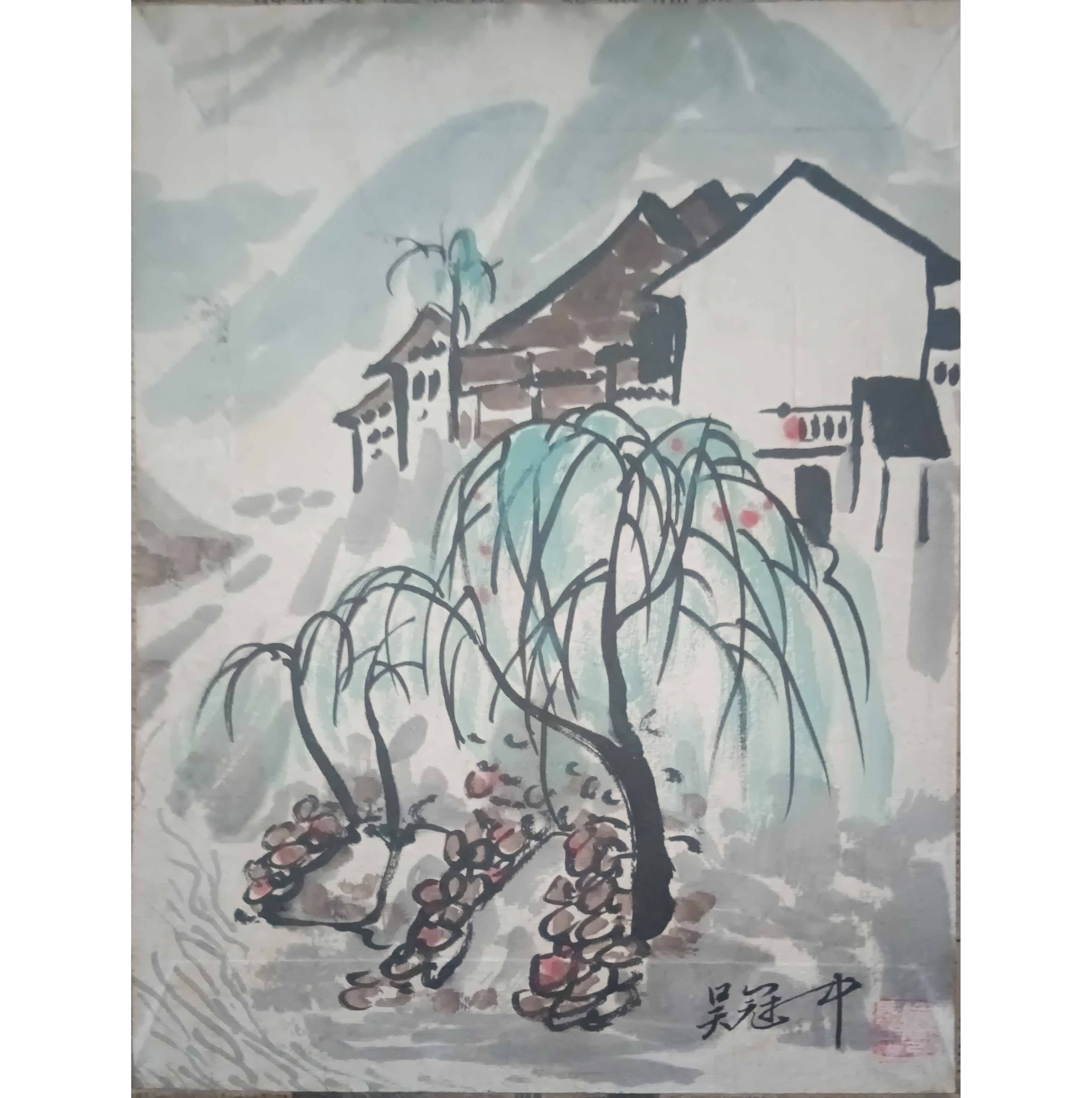 吴冠中 小品画一套AD7194
