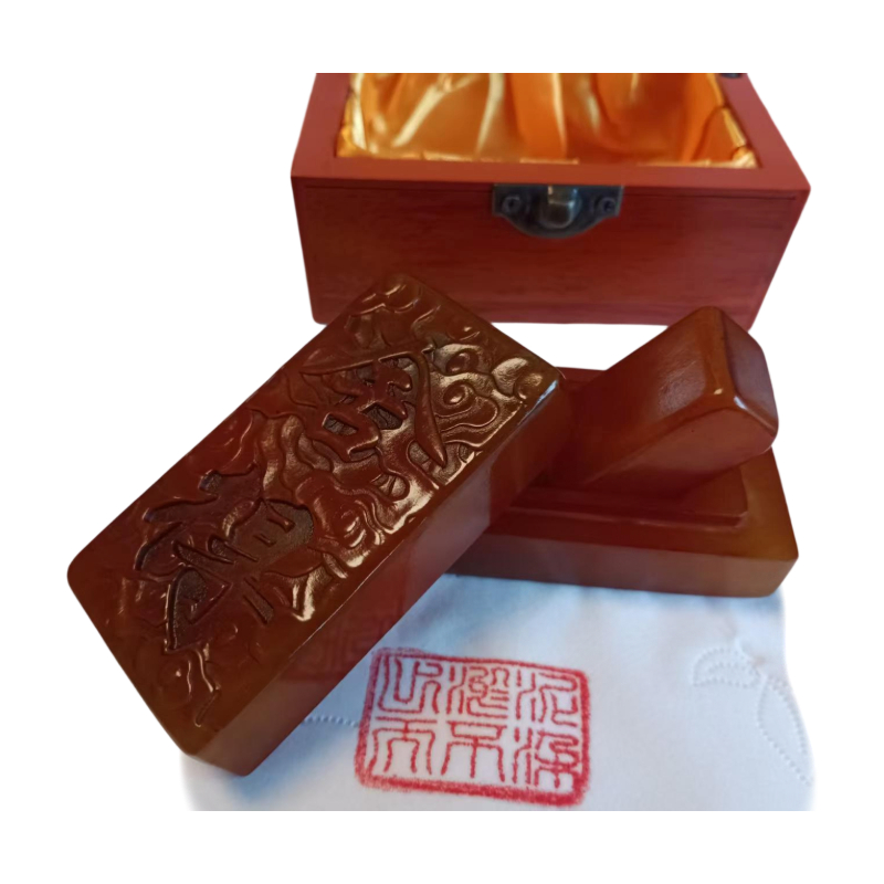 田黄仓颉舍得闲章AC4123