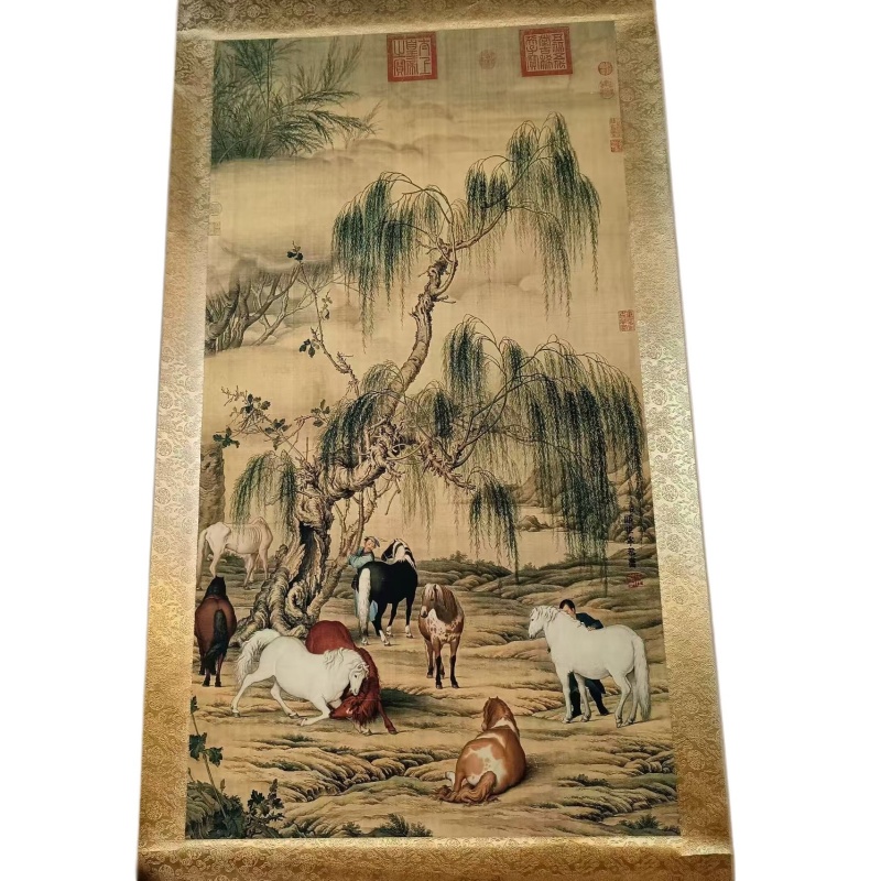 郎世宁八骏图AH0702