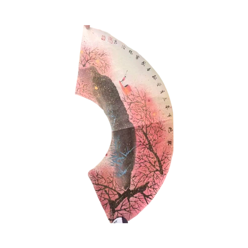 山水人物扇面AC1392