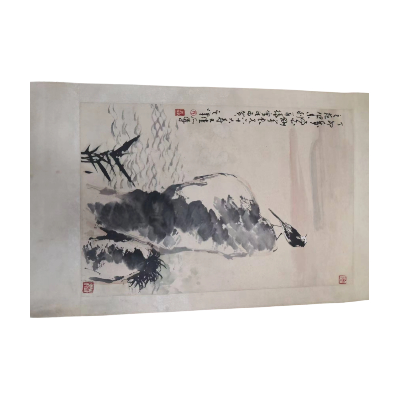寒石栖禽图AC1398