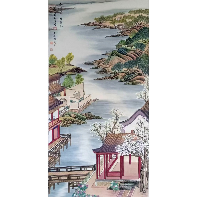 白云常带楚江秋AB01972