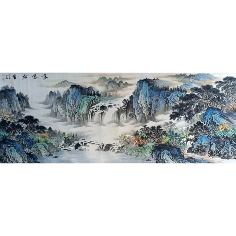 落瀑生烟AB01983